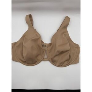 ThirdLove Plunge Bra Womens 42C Tan 24/7 Classic unlined minimizer Underwire